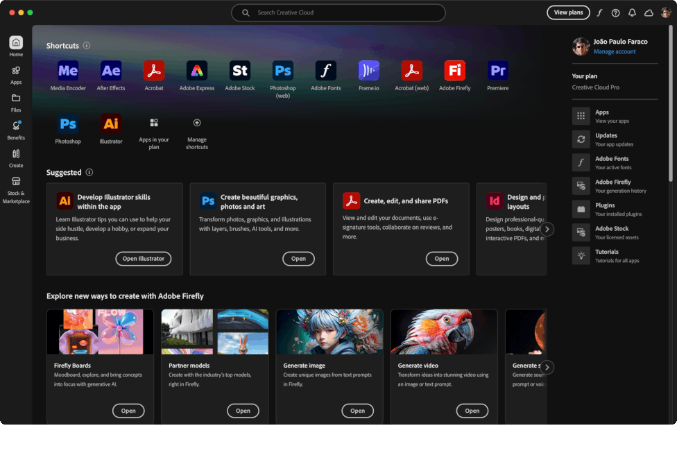 Each app does its own thing