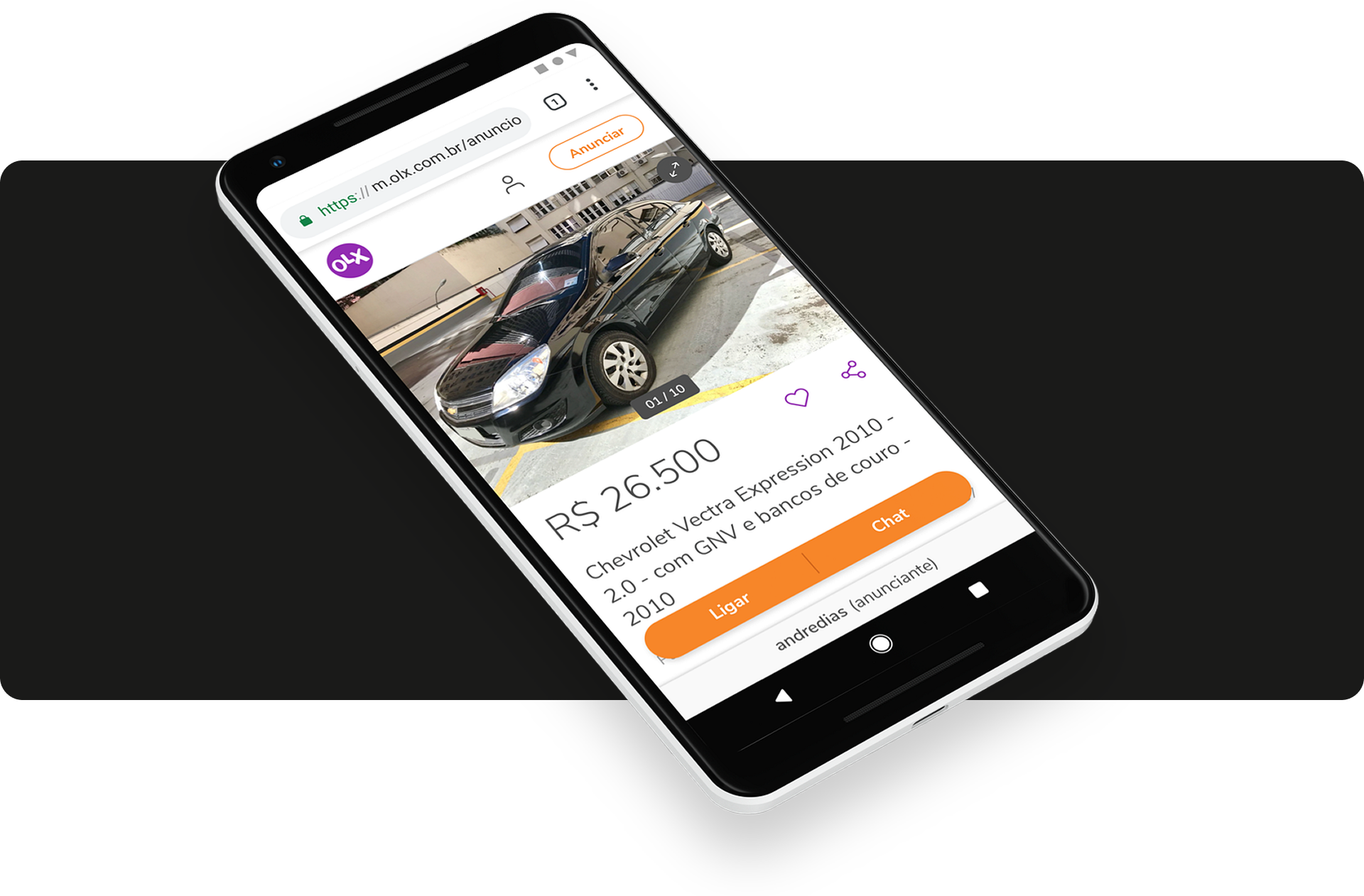 OLX listed product page redesign