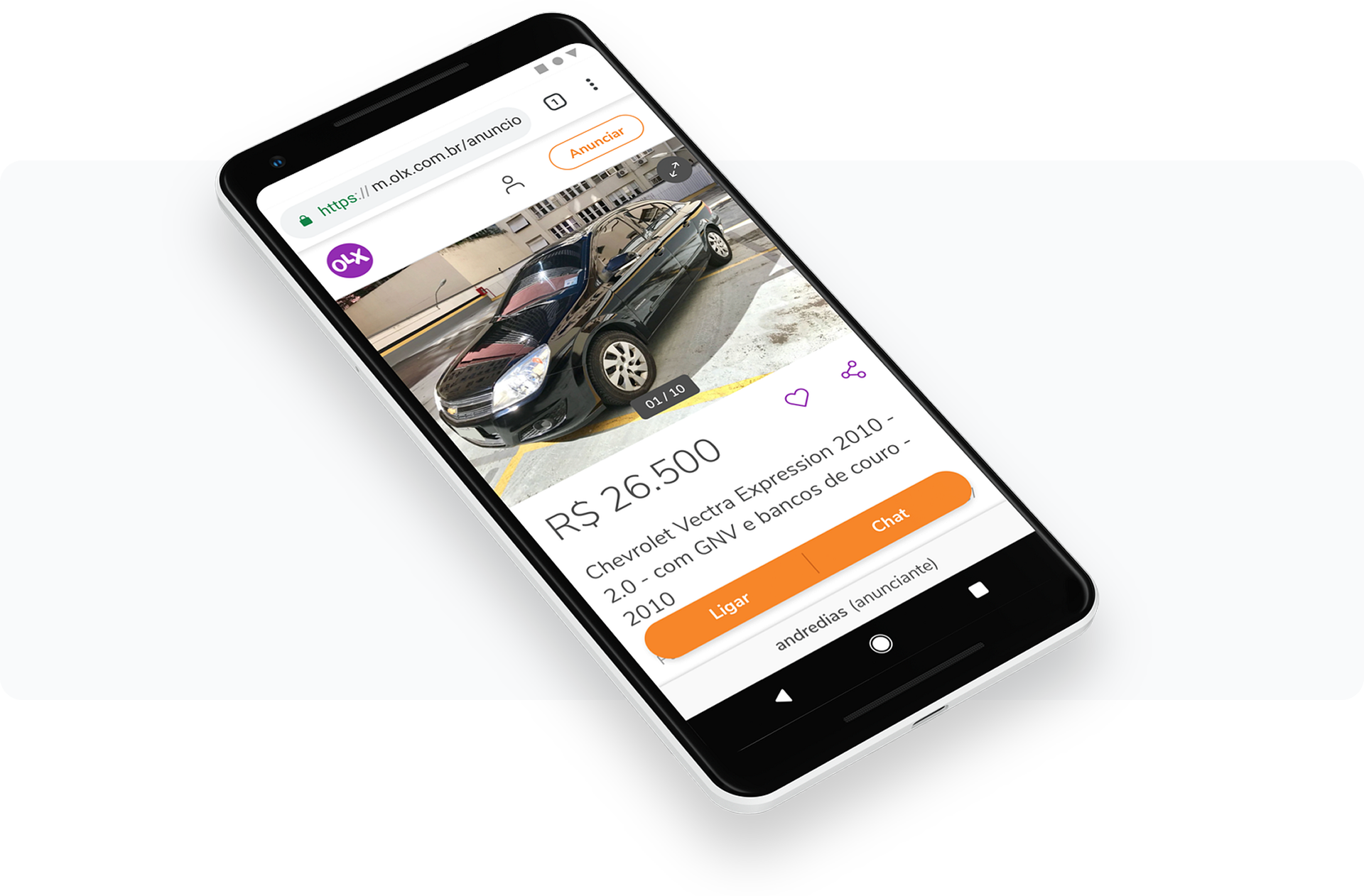 OLX listed product page redesign