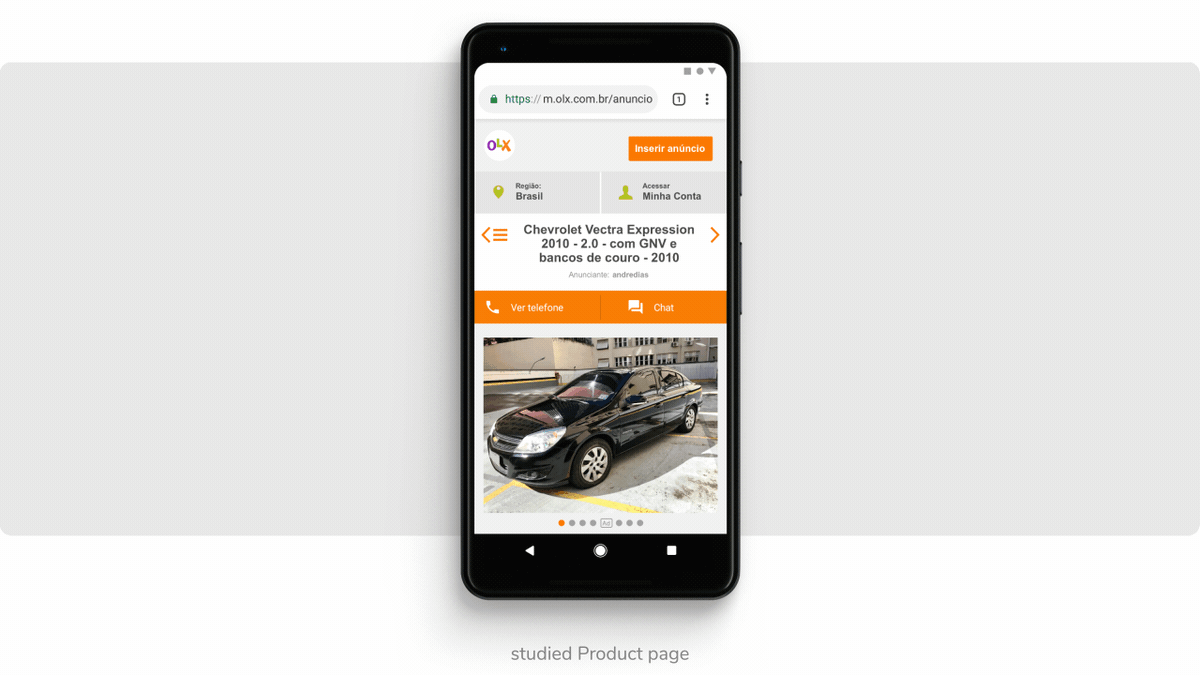 OLX Product Page Design