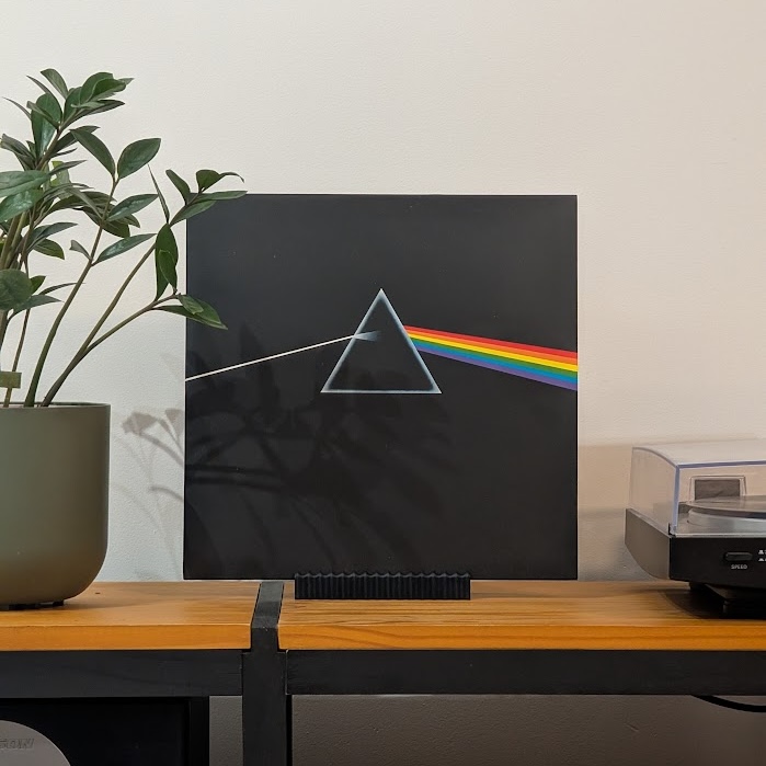 3D printed vinyl record stand